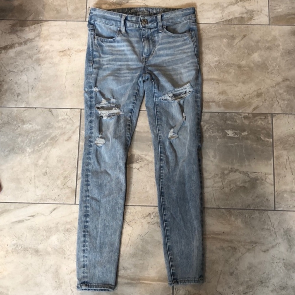 American Eagle Ripped Dream Jeans
